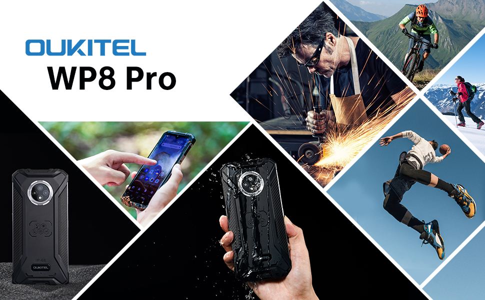 OUKITEL WP8 PRO ĐIỆN THOẠI CHẮC CHẮN VỚI NƠI KHÁC