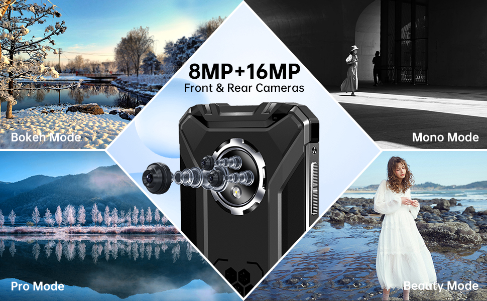 CAMERA 16MP+8MP ĐIỆN THOẠI OUKITEL WP8 PRO CHẮC CHẮN