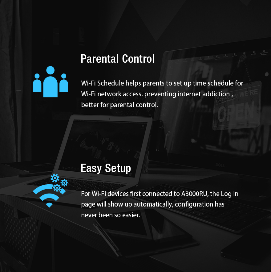 Router Wifi TotoLink A3000RU Băng Tần Kép Gigabit AC1200 - Hàng Chính Hãng