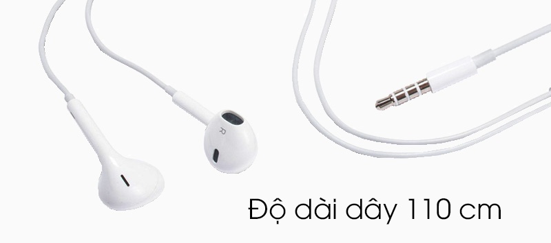 Tai nghe nhét trong Apple MD827FE-A - Chiều dài dây thích hợp