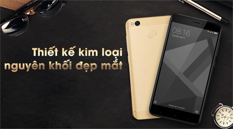 Điện thoại Xiaomi Redmi 4X Black