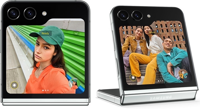điện thoại samsung galaxy z flip5 256gb camera