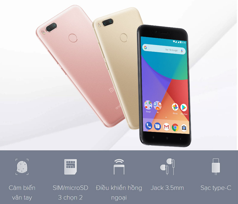 Điện thoại Xiaomi Mi A1