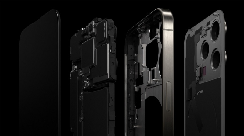 Điện thoại iPhone 15 Pro Max 256GB bộ khung