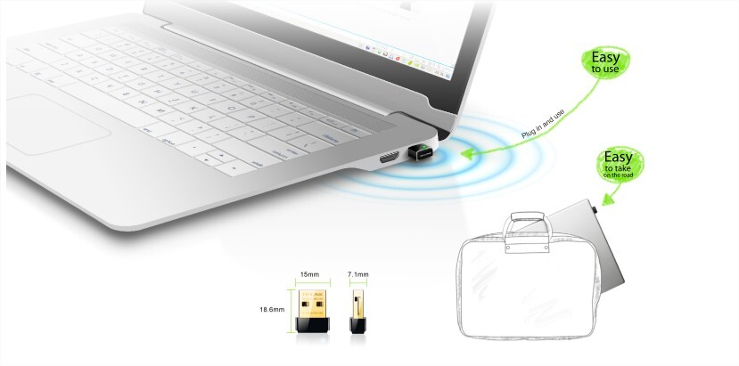 Card mạng USB chuẩn N TP-Link TL-WN725N 150Mbps