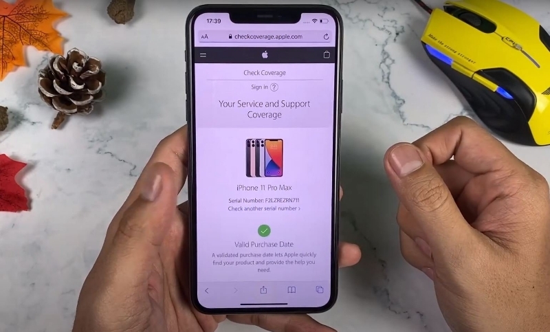 Điện thoại iPhone 11 Pro Max 64GB hàng cũ kiểm tra icloud