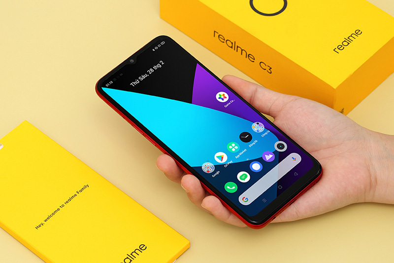 Điện thoại Realme C3 - 3GB RAM, 32GB, 6.5 inch