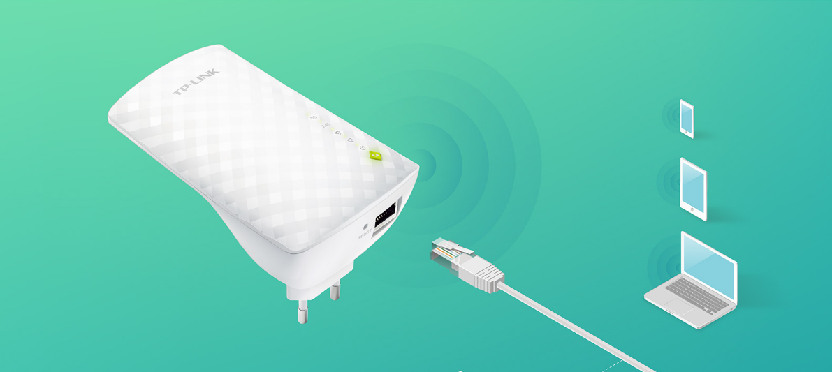 Bộ mở rộng sóng Wifi chuẩn AC750 TP-Link RE200