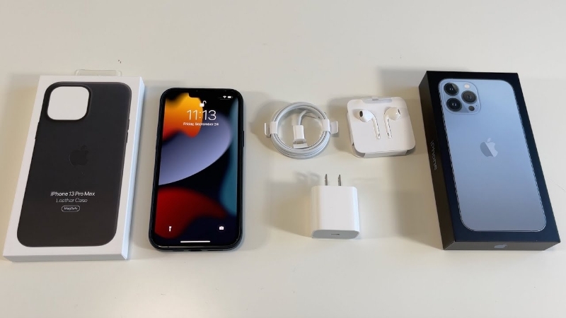Điện thoại iPhone 13 Pro Max 128GB mở hộp