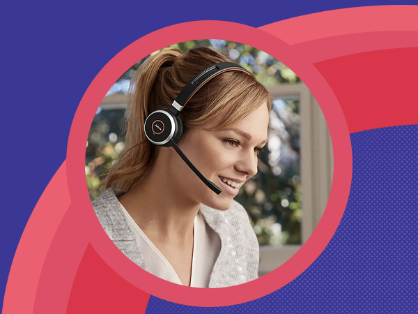 jabra evolve 75 wireless headset with microphone bluetooth engage headphones microsoft teams 2 